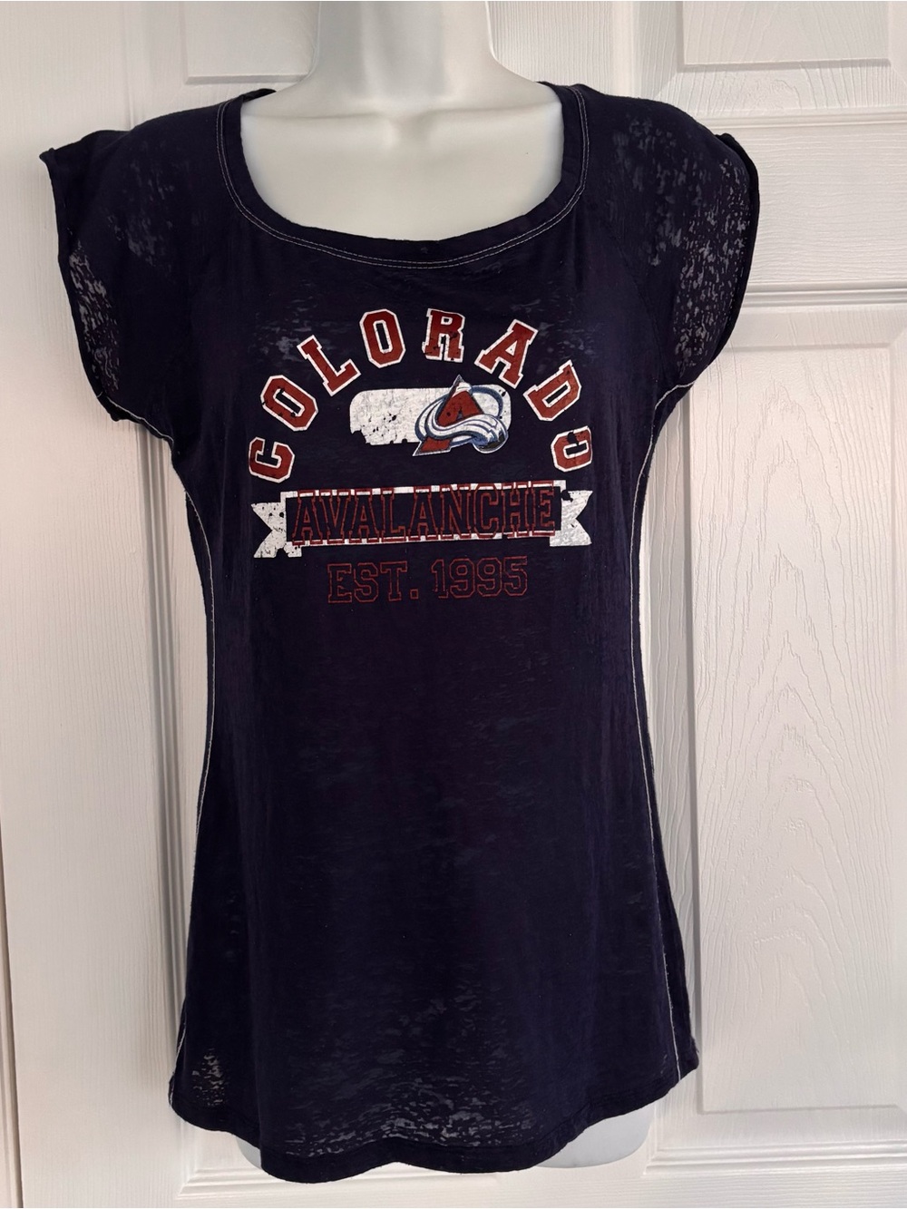 NHL Colorado Avalanche Blue Short Sleeve Team Tee